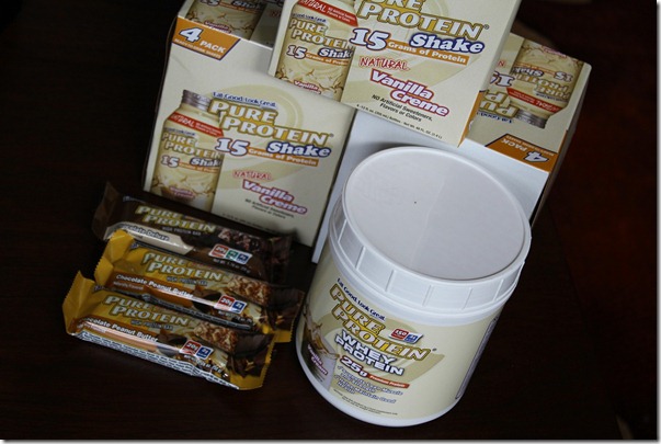 High Protein, Low Sugar – Pure Protein Giveaway