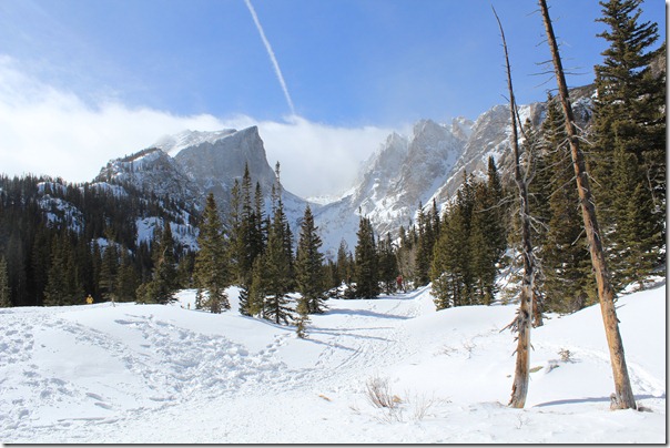 Snowshoeing at Bear Lake RMNP