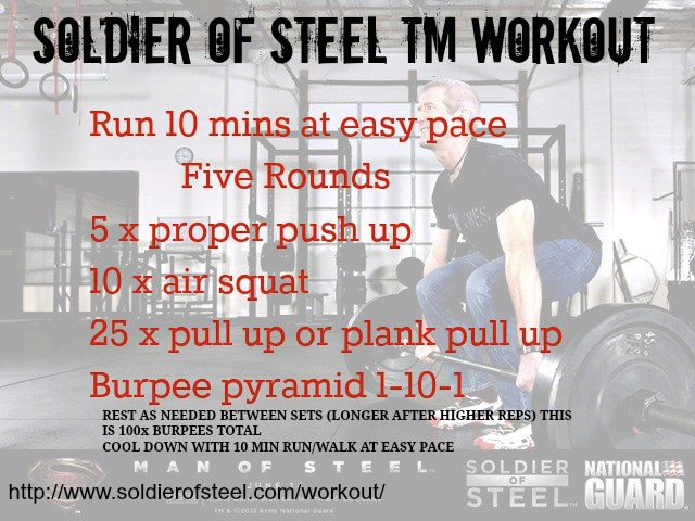 Soldier workout shop