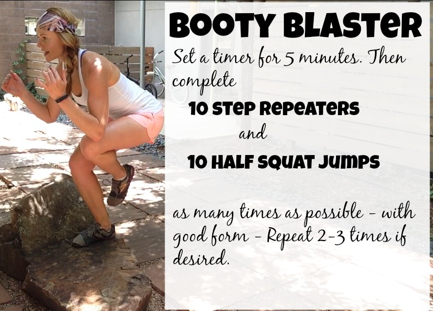 5-Minute Booty Blast  Follow- Along Workout 