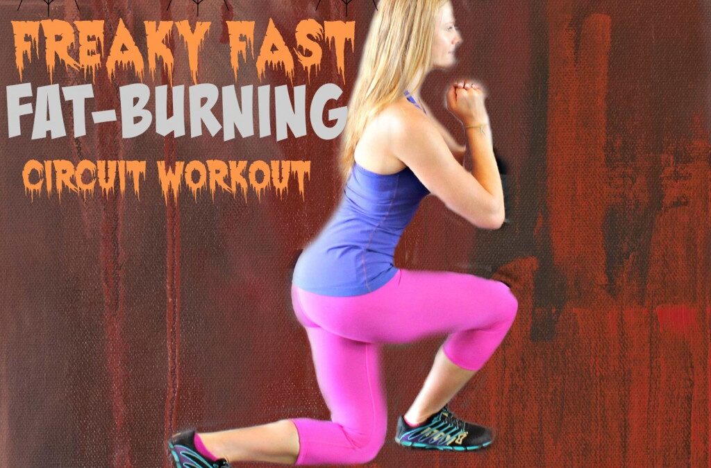 Freaky Fast Fat-Burning Circuit Workout – {No Equipment Required!}