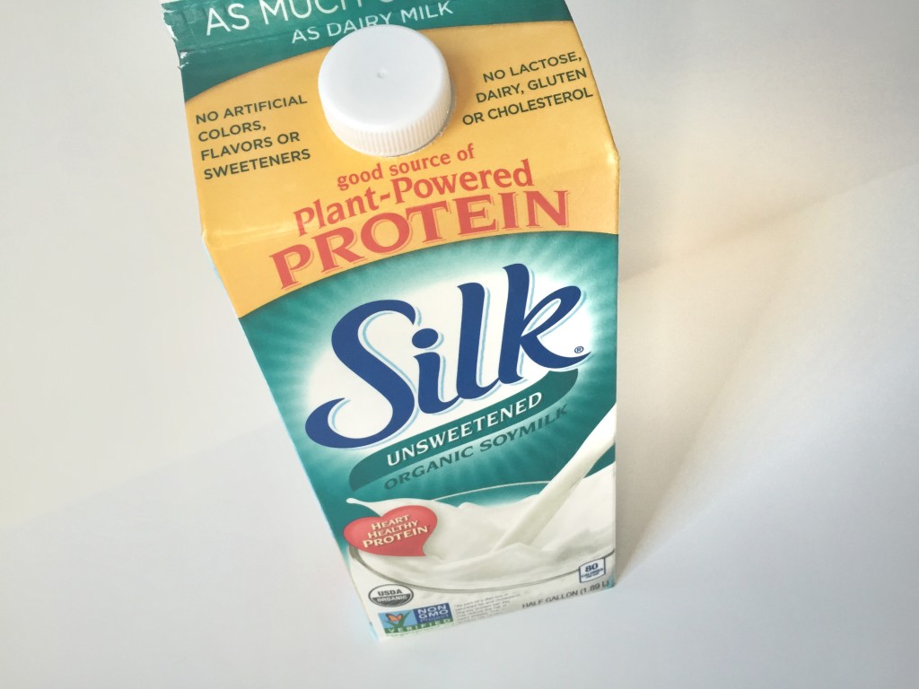 Protein Power with Silk Soymilk