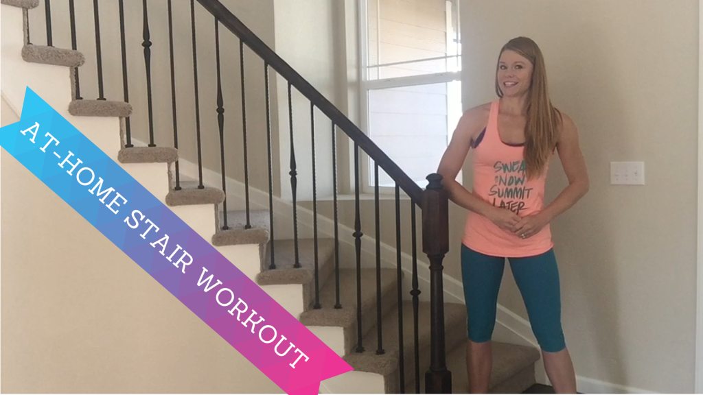 At-Home Stair Workout {VLOG}