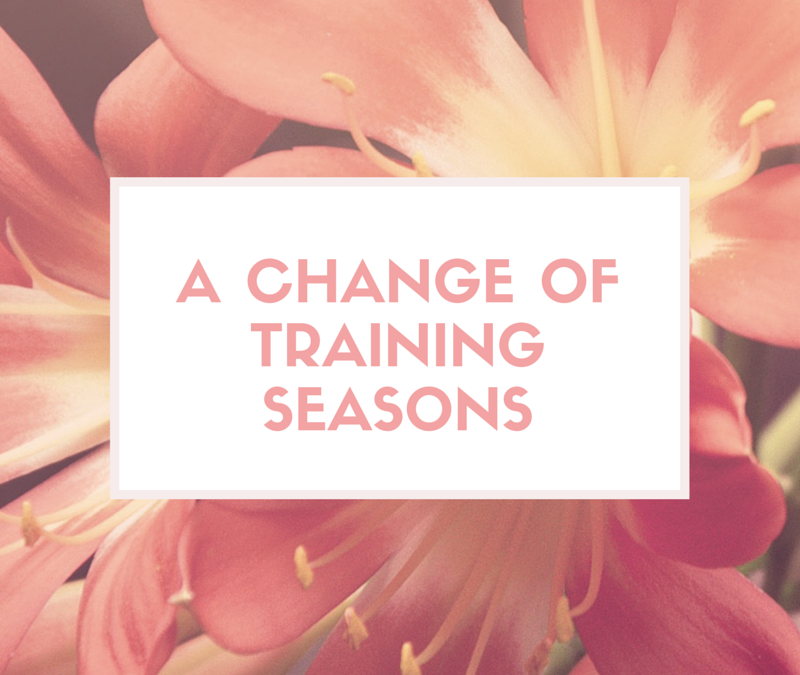 A Change of Training Seasons