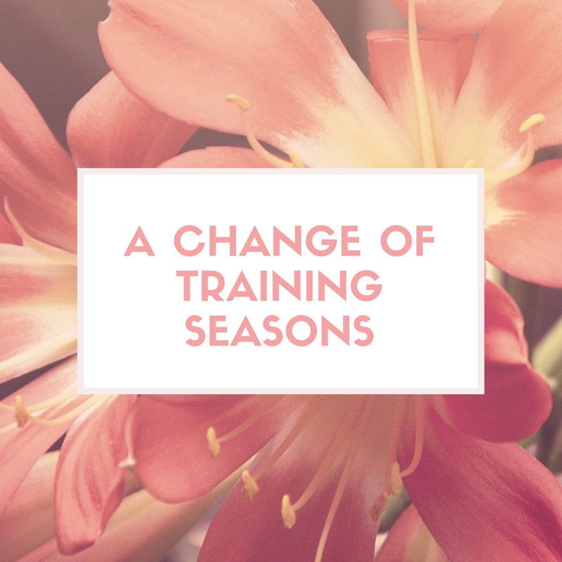 A Change of Training Seasons