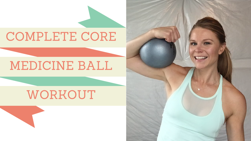 Complete Core Workout Using a Medicine Ball
