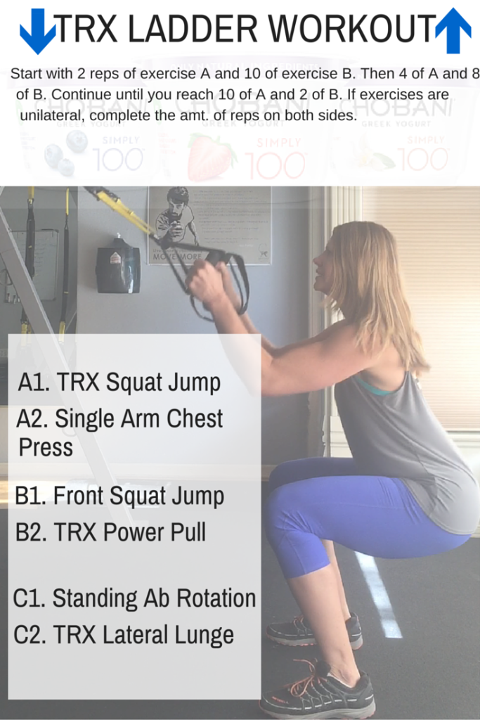 TRX LADDER WORKOUT