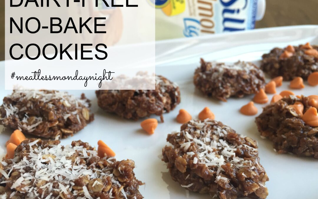 No Bake Dairy-Free Cookies for Meatless Monday Night Football