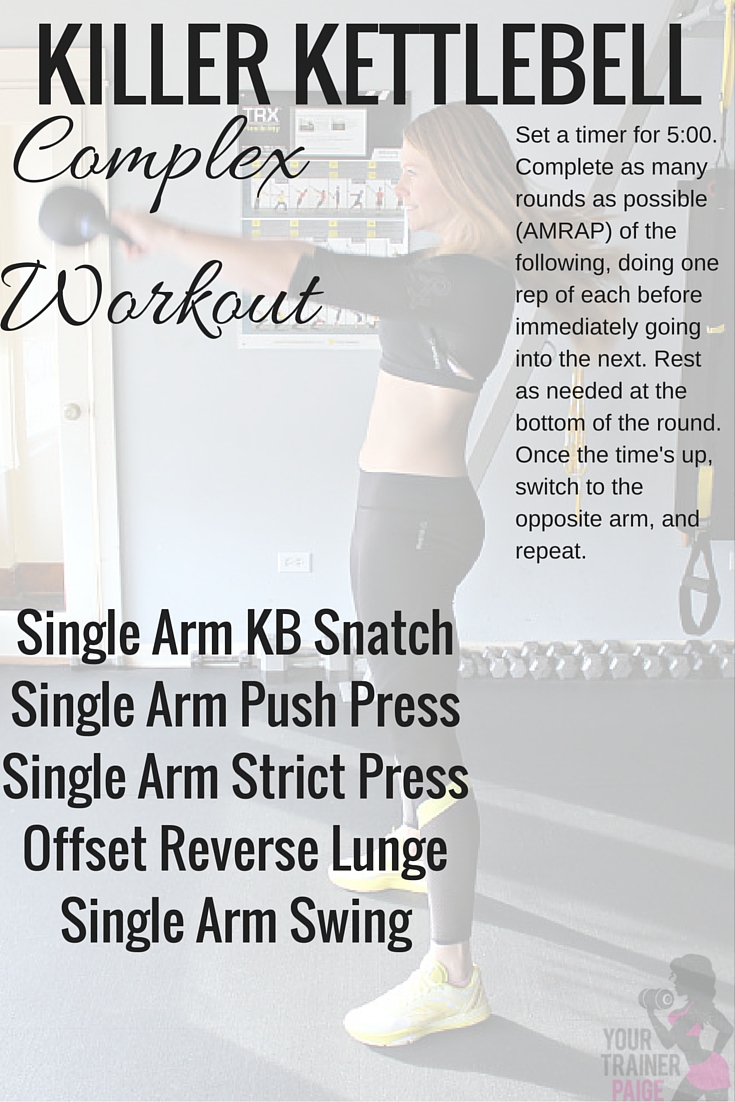 kettlebell complex workout