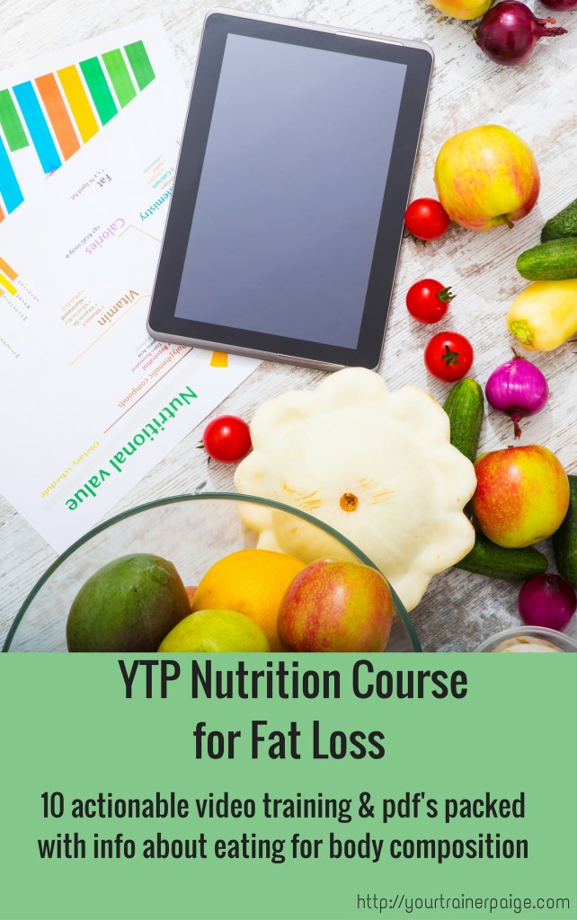 YTP Nutrition Coursefor Fat Loss (1)