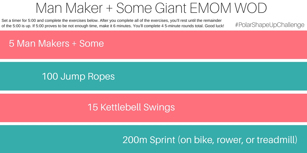 Man Maker + Some Giant EMOM WOD