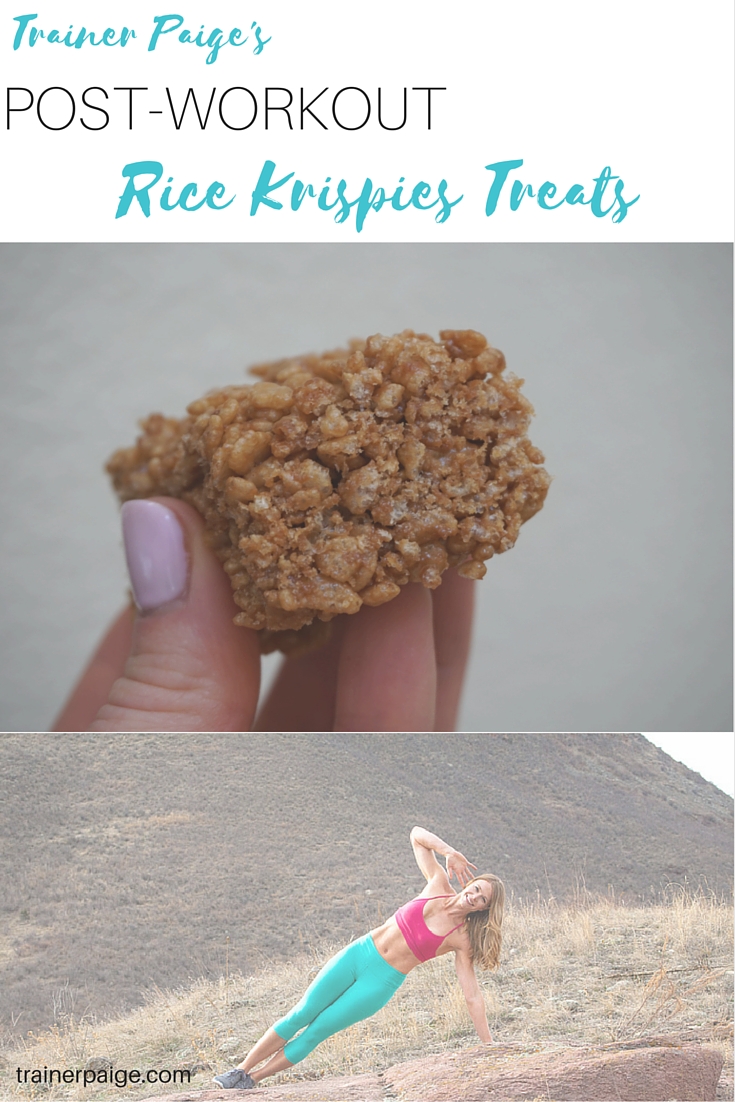 Homemade Post-Workout Protein Rice Krispie Treats Recipe