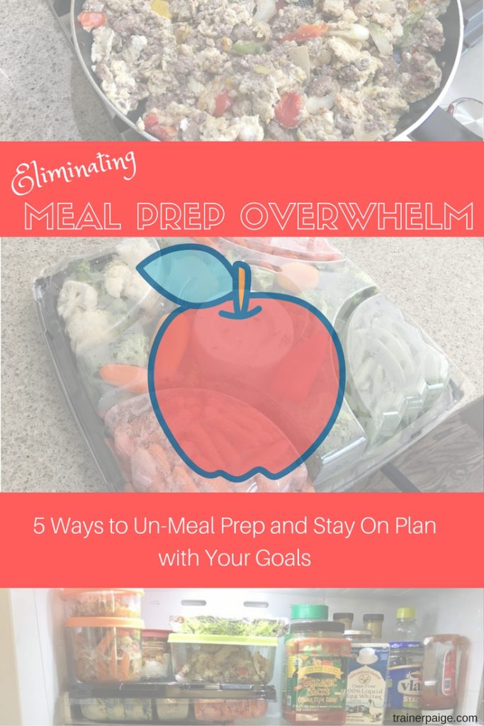 Does Meal Prep Overwhelm You? How I Un-Meal Prep Instead