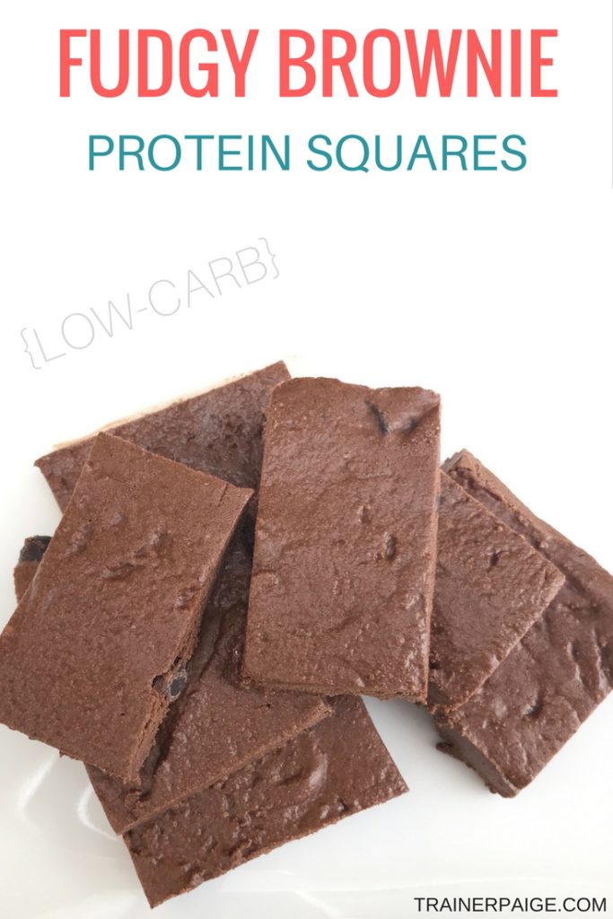 Fudgy Brownie Low Carb Protein Bars