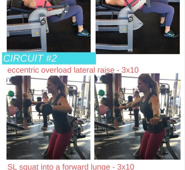 Legs and Shoulders Workout to Take with you to the Gym